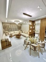 salon marocaine beje simple – Image 8