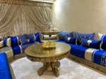salon marocaine blue royal – Image 2