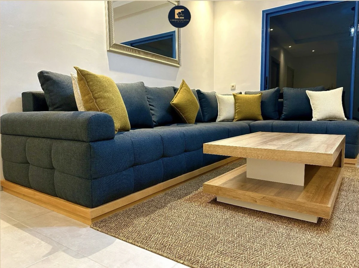 Canape blue L – Image 6