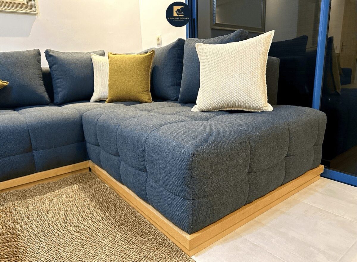 Canape blue L – Image 5