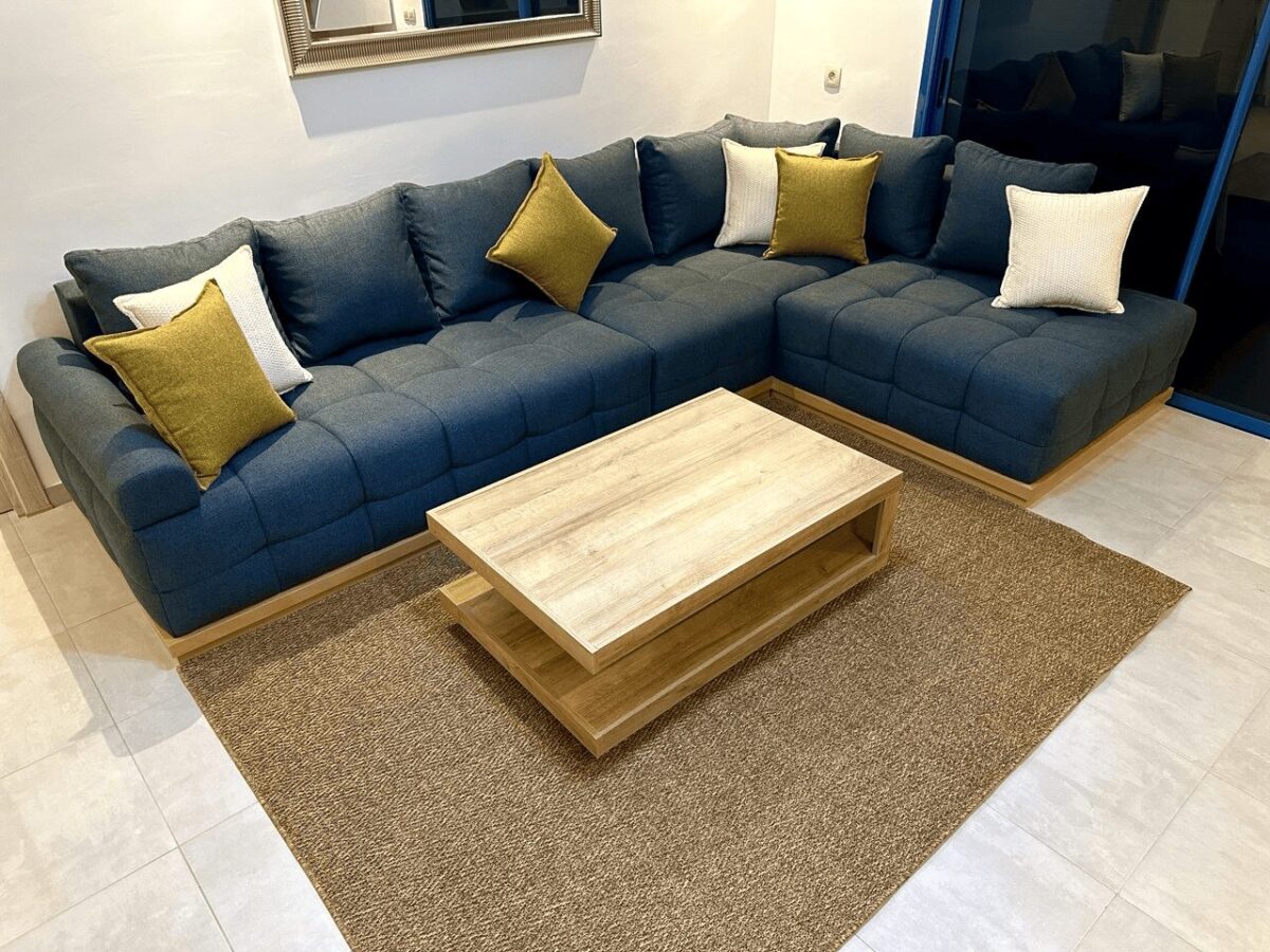 Canape blue L – Image 7