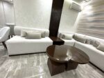 Canape blanche simple U – Image 5