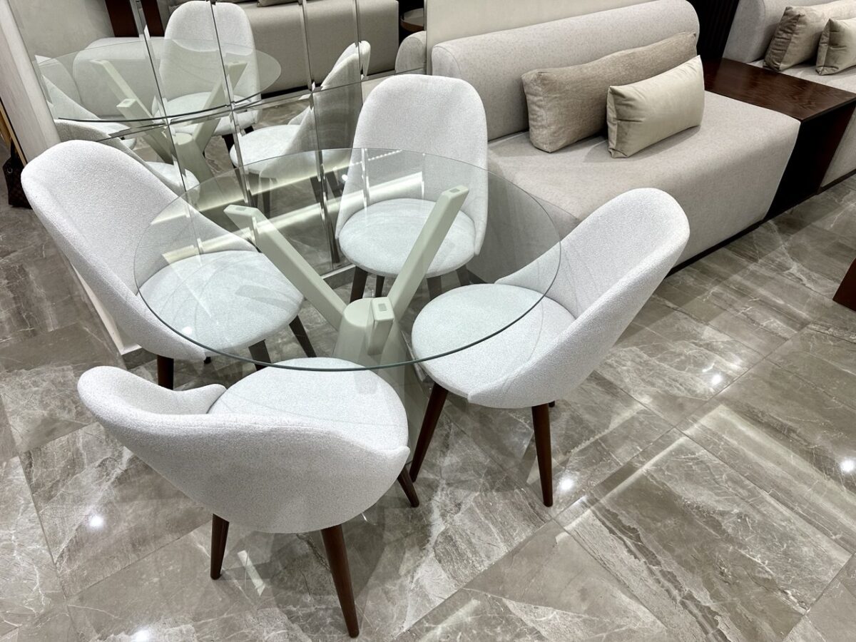 Canape blanche simple U – Image 2
