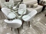 Canape blanche simple U – Image 2