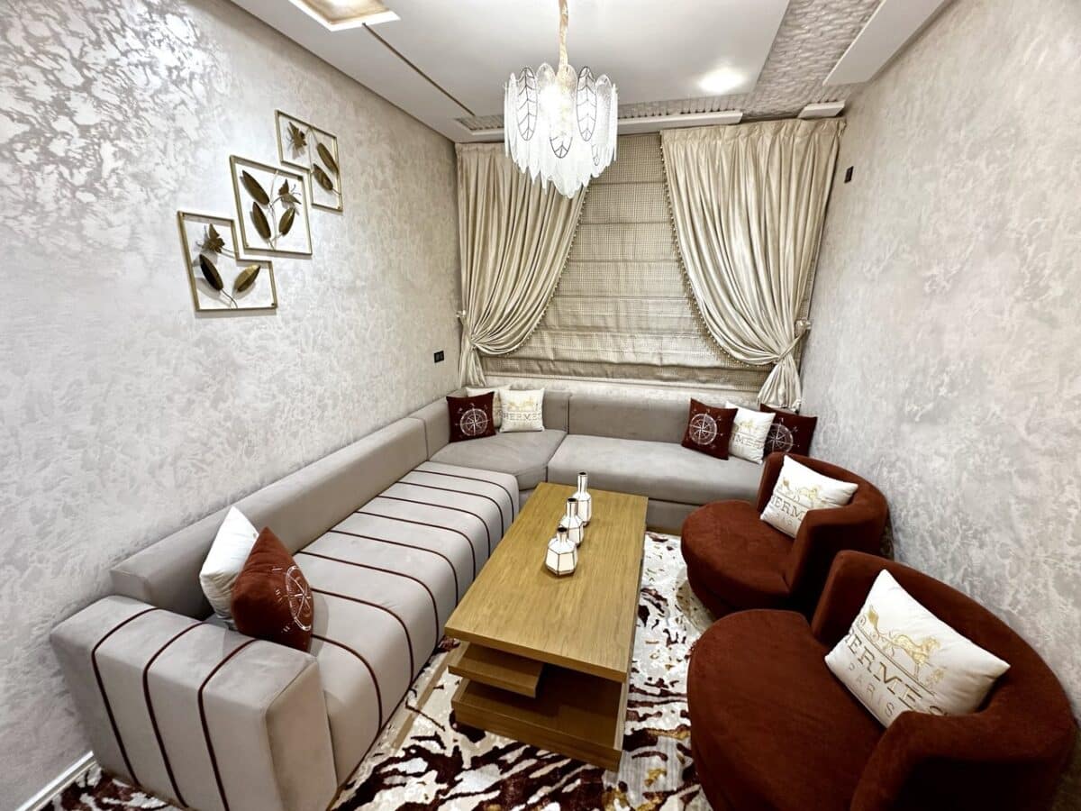 canape simple avec deux chaises grona – Image 1
