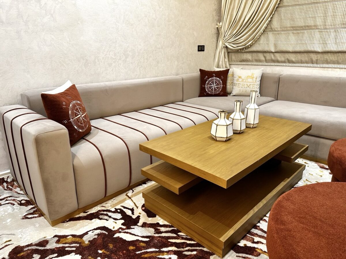 canape simple avec deux chaises grona – Image 2