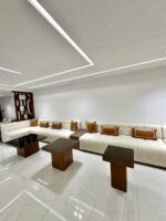 canape beje L karowat – Image 5