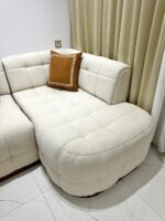canape beje L karowat – Image 2