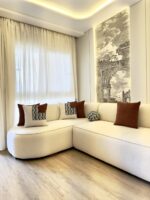 Canape blanche simple L