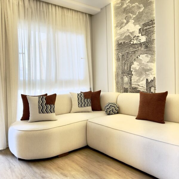 Canape blanche simple L