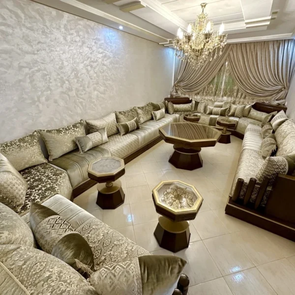 Salon marocaine easli complet